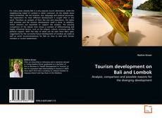 Bookcover of Tourism development on Bali and Lombok