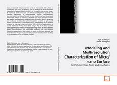 Buchcover von Modeling and Multiresolution Characterization of Micro/nano Surface