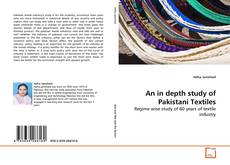 Capa do livro de An in depth study of Pakistani Textiles 
