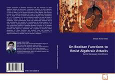 Portada del libro de On Boolean Functions to Resist Algebraic Attacks