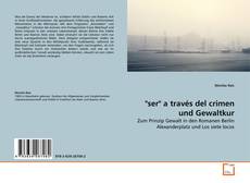 Buchcover von "ser" a través del crimen und Gewaltkur