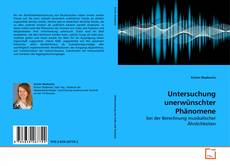 Buchcover von Untersuchung unerwünschter Phänomene