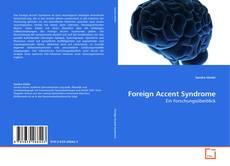Buchcover von Foreign Accent Syndrome