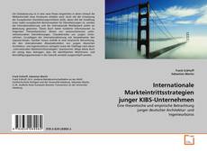 Portada del libro de Internationale Markteintrittsstrategien junger KIBS-Unternehmen