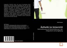 Capa do livro de Ästhetik im Unterricht 