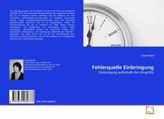 Copertina di Fehlerquelle Einbringung