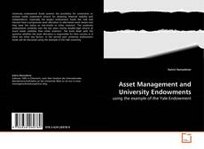 Couverture de Asset Management and University Endowments