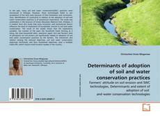 Обложка Determinants of adoption of soil and water conservation practices
