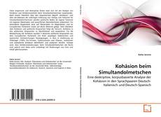 Couverture de Kohäsion beim Simultandolmetschen