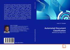 Couverture de Automated Document Classification