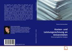 Обложка Kosten- und Leistungsrechnung an Universitäten