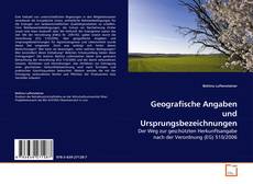 Borítókép a  Geografische Angaben und Ursprungsbezeichnungen - hoz