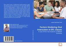 Factors Hindering Oral Interaction in EFL Classes kitap kapağı