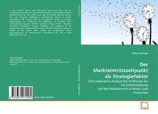 Buchcover von Der Markteintrittszeitpunkt als Strategiefaktor