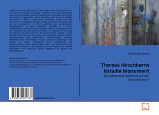 Buchcover von Thomas Hirschhorns Bataille Monument