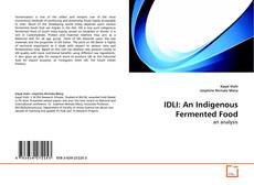 Capa do livro de IDLI: An Indigenous Fermented Food 