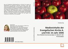 Capa do livro de Medieninhalte der Evangelischen Kirche A. und H.B. im Jahr 2006 
