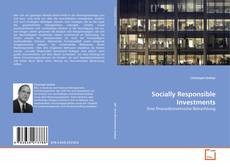 Bookcover of Socially Responsible Investments
