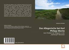 Portada del libro de Das Allegorische bei Karl Philipp Moritz
