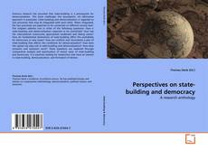 Capa do livro de Perspectives on state-building and democracy 