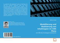 Modellierung und Realisierung von Inhaltstypen im CMS Plone kitap kapağı