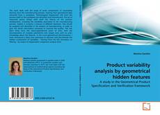Borítókép a  Product variability analysis by geometrical hidden features - hoz