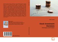 Copertina di Stock Investment Decisions