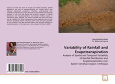 Couverture de Variability of Rainfall and Evapotranspiration
