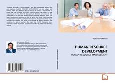 Buchcover von HUMAN RESOURCE DEVELOPMENT