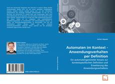Capa do livro de Automaten im Kontext - Anwendungsverhalten per Definition 
