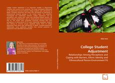 Couverture de College Student Adjustment