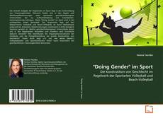 Couverture de "Doing Gender" im Sport