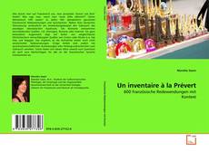 Borítókép a  Un inventaire à la Prévert - hoz
