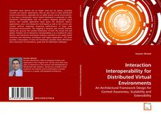 Portada del libro de Interaction Interoperability for Distributed Virtual Environments