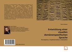 Couverture de Entwicklung einer visuellen domänenspezifischen Sprache