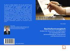 Buchcover von Rechtsformvergleich
