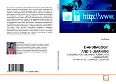 Copertina di E-ANDRAGOGY                 AND E-LEARNING