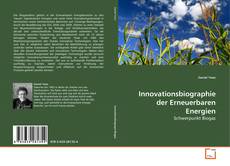 Innovationsbiographie der Erneuerbaren Energien的封面