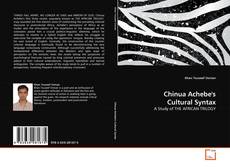 Chinua Achebe's Cultural Syntax kitap kapağı