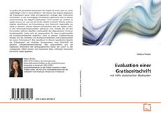 Capa do livro de Evaluation einer Gratiszeitschrift 