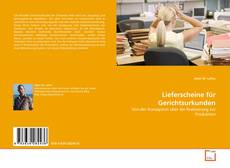 Couverture de Lieferscheine für Gerichtsurkunden