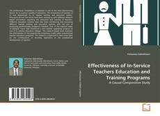Buchcover von Effectiveness of In-Service Teachers Education and Training Programs