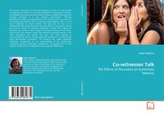 Copertina di Co-witnesses Talk
