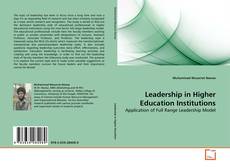 Capa do livro de Leadership in Higher Education Institutions 