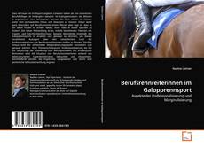 Buchcover von Berufsrennreiterinnen im Galopprennsport