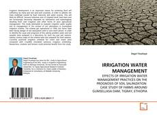 Buchcover von IRRIGATION WATER MANAGEMENT
