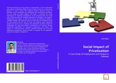 Couverture de Social Impact of Privatization