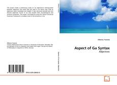 Buchcover von Aspect of Ga Syntax