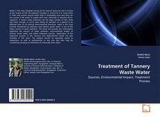 Couverture de Treatment of Tannery Waste Water