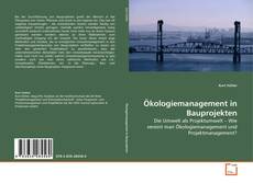 Couverture de Ökologiemanagement in Bauprojekten